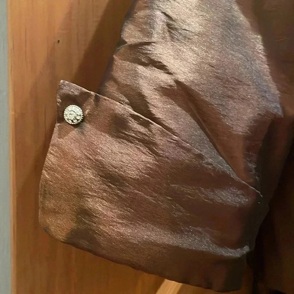 Chocolate Brown Formal Dress - Picture 8 of 8